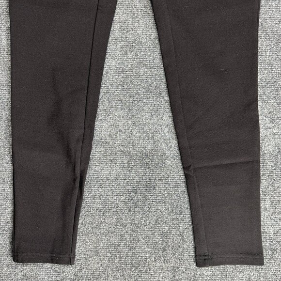 Chicos Pants Womens 4 Black Knit Stretch Ankle Tapered Leg Chicos 0 Pull On - Picture 2 of 7